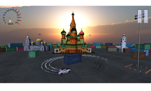 Kremlin Drift Simulator