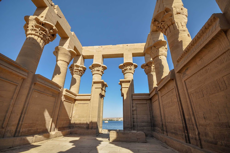 Trajan's Kiosk near Aswan, Egypt.