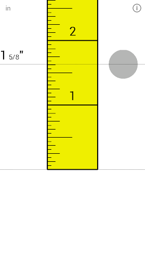 Large Ruler Inch