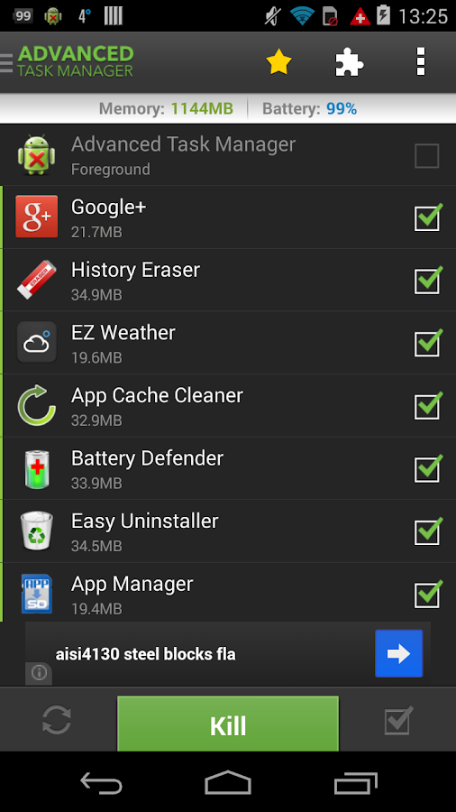    Advanced Task Manager- screenshot  