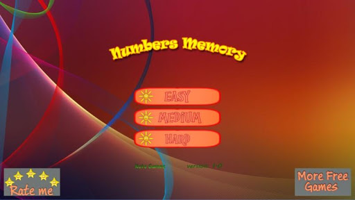 Numbers Memory - Brain Trainer