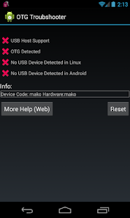 OTG Troubleshooter