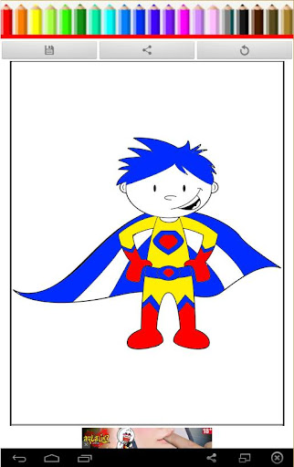 Coloring Book Super Heroes