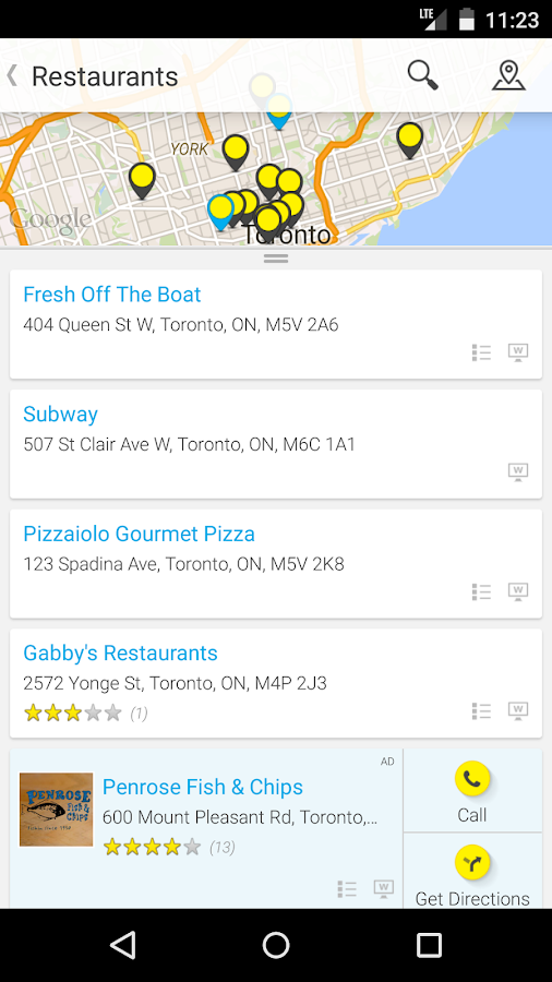 YP Yellow Pages Canada Android Apps on Google Play