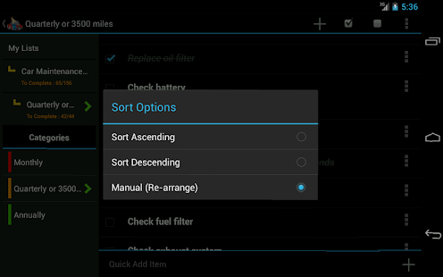 Car Maintenance List FREE(圖3)-速報App