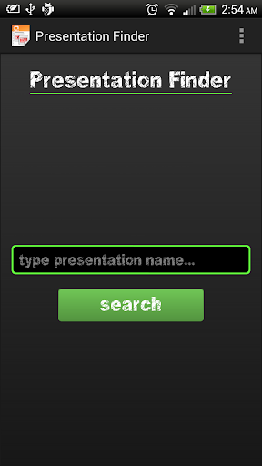 Presentation Finder Online Pro