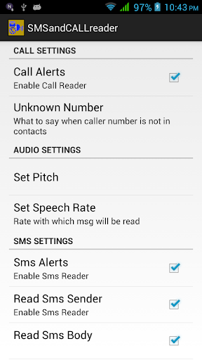 SMS and CALL reader