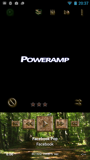 Poweramp Skin Green Jungle