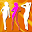Hundreds poses for photo Download on Windows