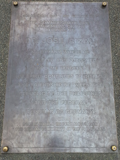 Dr. Jose Rizal Centennial Marker