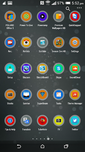 【免費個人化App】NNC Flat Round Icon Pack-APP點子