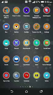 Free NNC Flat Round Icon Pack APK