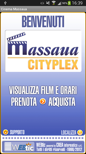 Webtic Massaua Torino Cinema
