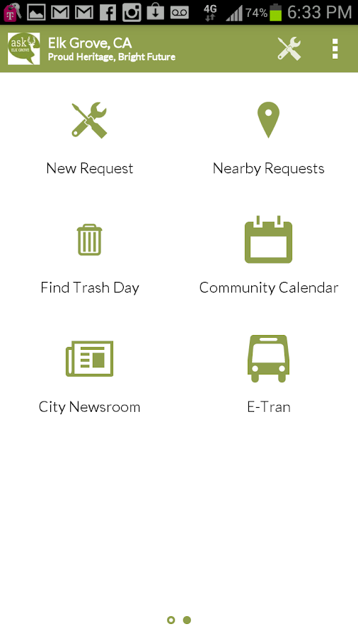 Elk Grove PublicStuff - screenshot
