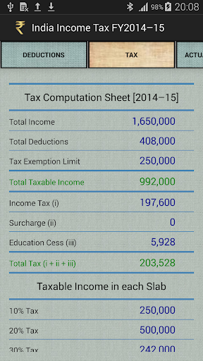 India Income Tax Calculator