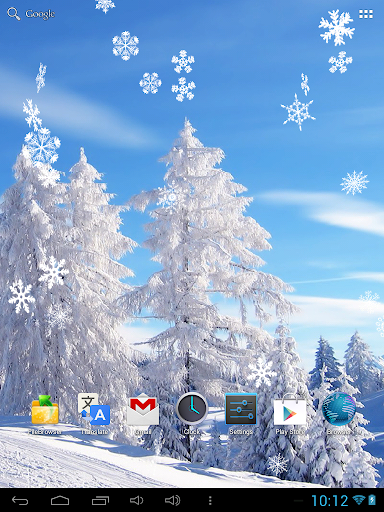 【免費個人化App】Snowfall Live Wallpaper-APP點子