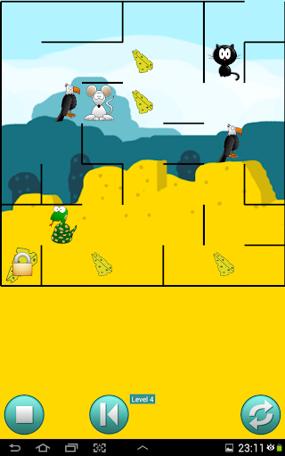 【免費家庭片App】Mouse Cheese Quest Cat Maze-APP點子