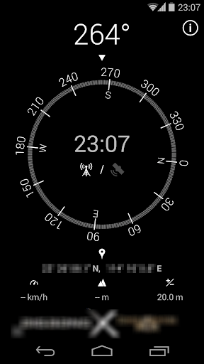 Compass with GPS