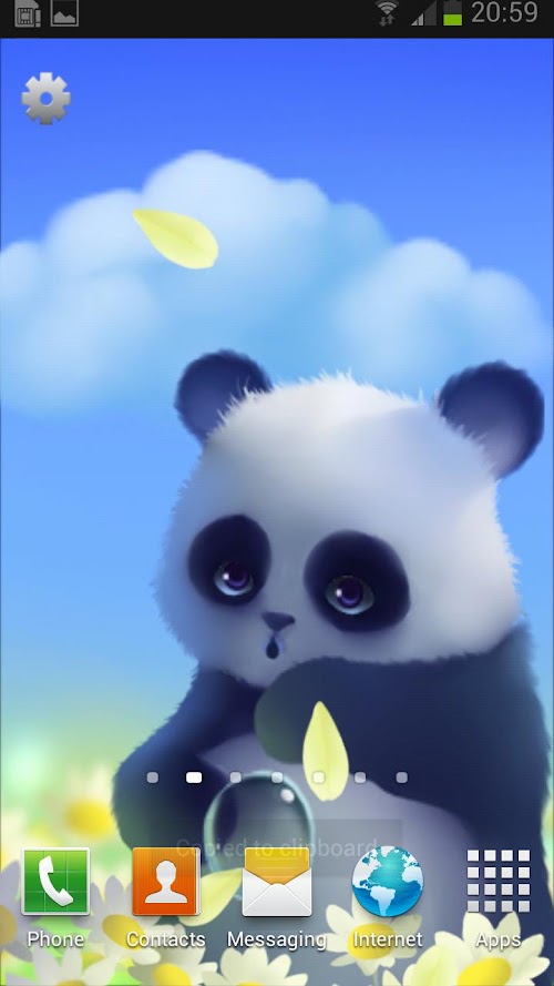 Android application Panda screenshort