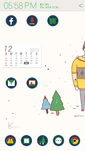 happy winter_ATOM theme