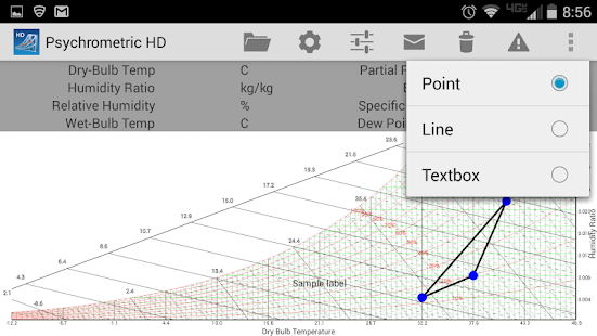 Lastest HVAC Psychrometric HD APK for Android