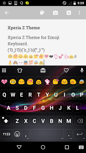 Multi Color Emoji Keyboard