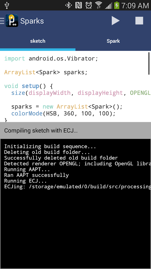 APDE Android Processing IDE Android Apps on Google Play