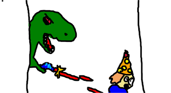 dinosaurs WITH LASERZ!