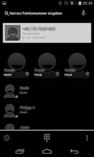 BlackedOut CM11/10 Theme X - screenshot thumbnail