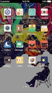 How to download Color Smoke  Launcher Theme 4.1.1 apk for pc