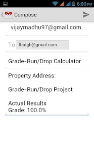 Free Grade-RunDrop Calculator APK for Android