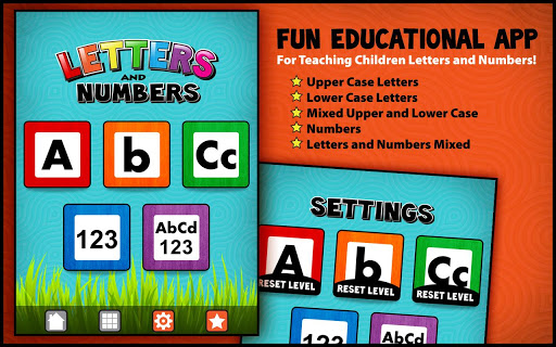 Letters and Numbers