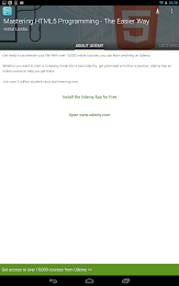 Mastering HTML5 - Udemy Course poster 12