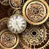 FREE Gold Clock Live Wallpaper2.01