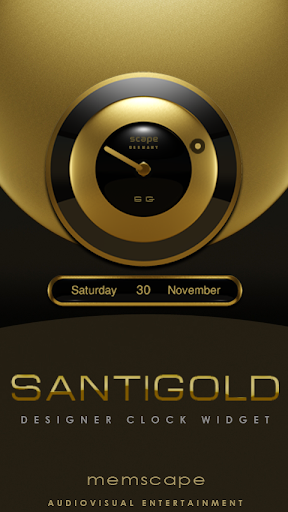 SANTIGOLD Clock Widget