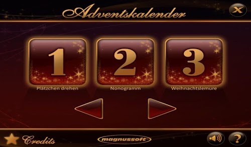 Android application Weihnachts &amp; Adventskalender screenshort