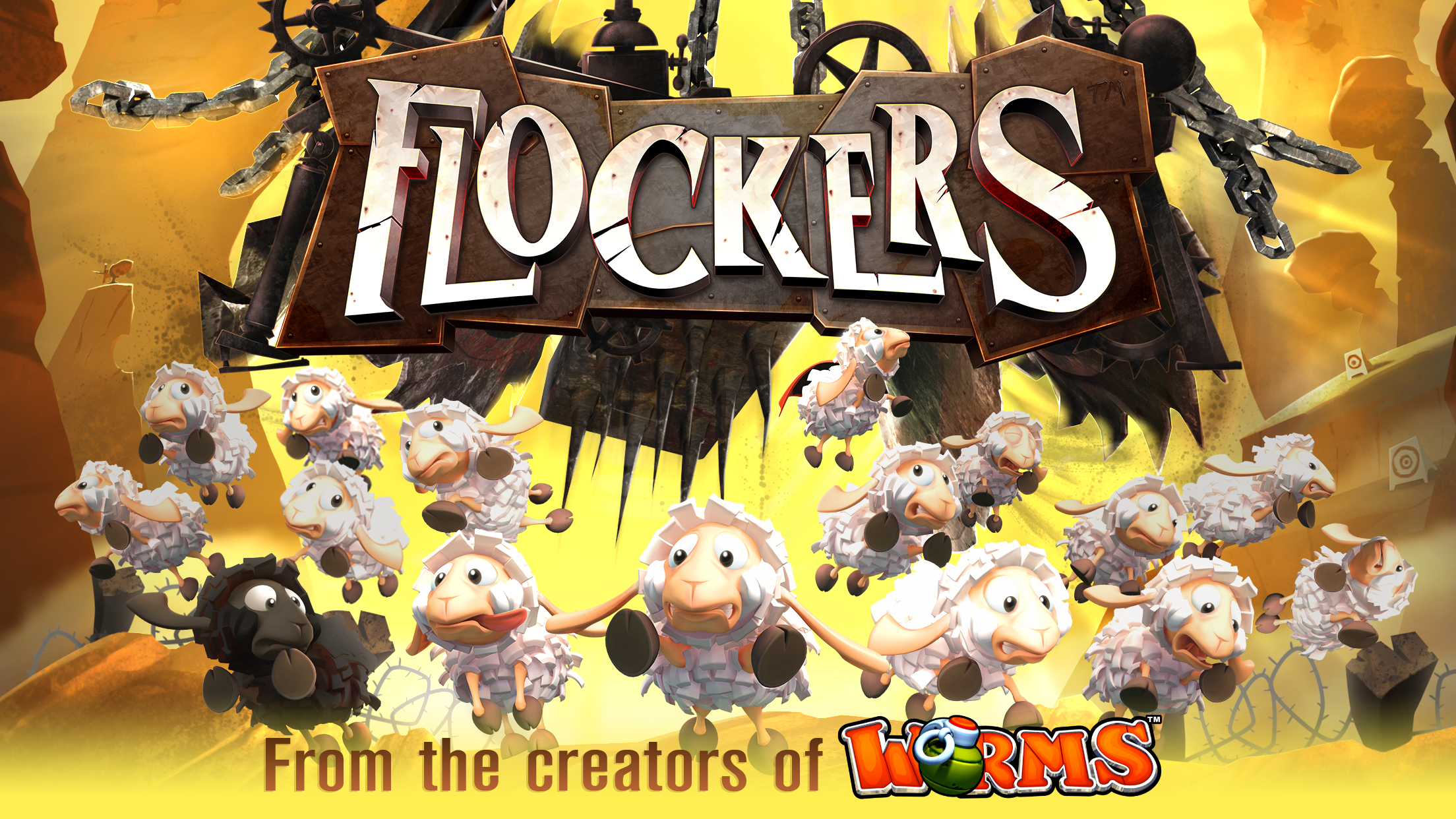 Android application Flockers screenshort