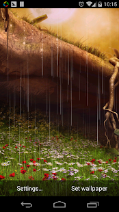 Sakura fairy world lwp pro Screenshots 2