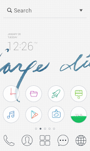 Free Download Carpe diem LINE Launcher theme APK for Android