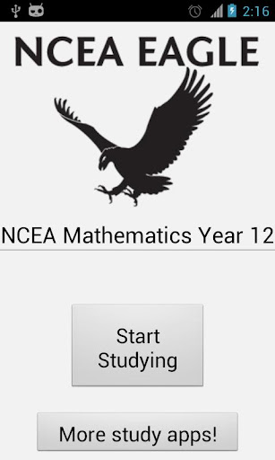 NCEA Mathematics Year 12