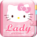 Hello Kitty Lady Diary logo