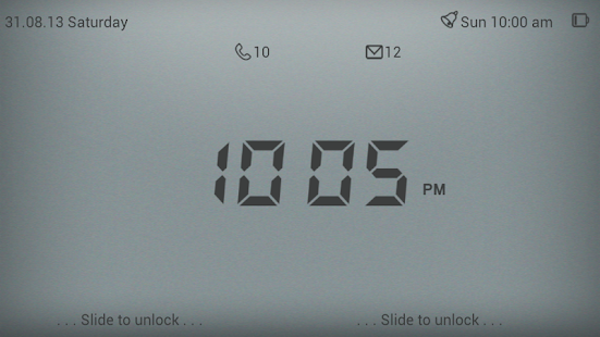Go Locker Monochrome LCD Theme(圖7)-速報App