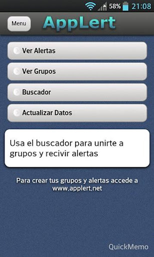 AppLert Red social de eventos