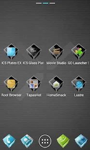 ADW APEX GO - 3D ICS Plates - screenshot thumbnail