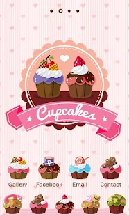 Cupcakes GO Launcher Theme