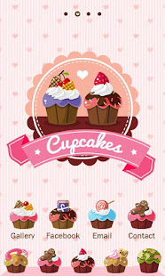 Cupcakes GO Launcher Theme(圖1)-速報App