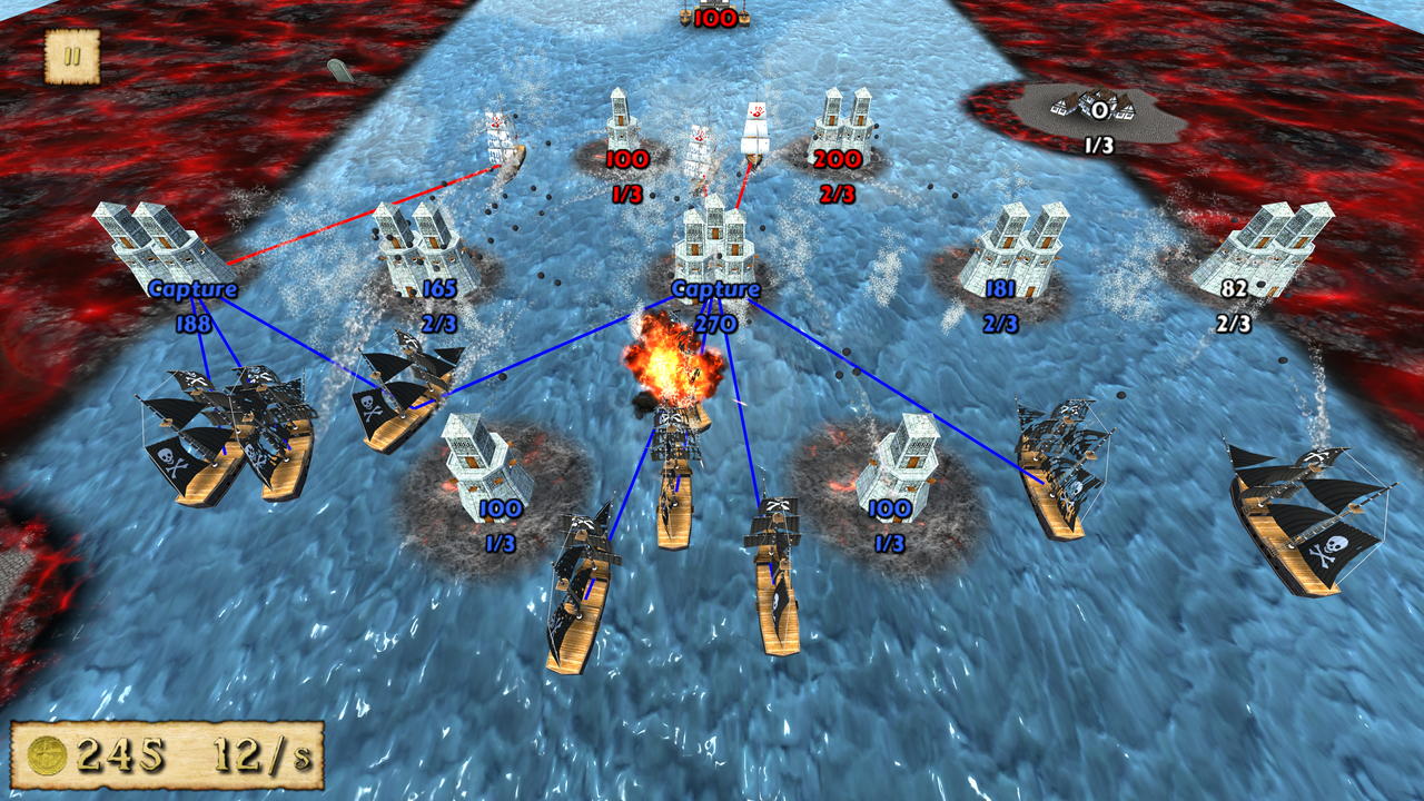 Pirates! Showdown - screenshot