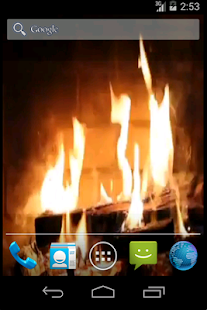 Real Fireplace Live Wallpaper(圖2)-速報App