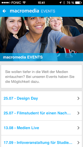 【免費商業App】macromedia Hochschule-APP點子