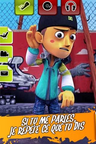 Android application Talking Rapper Pro screenshort